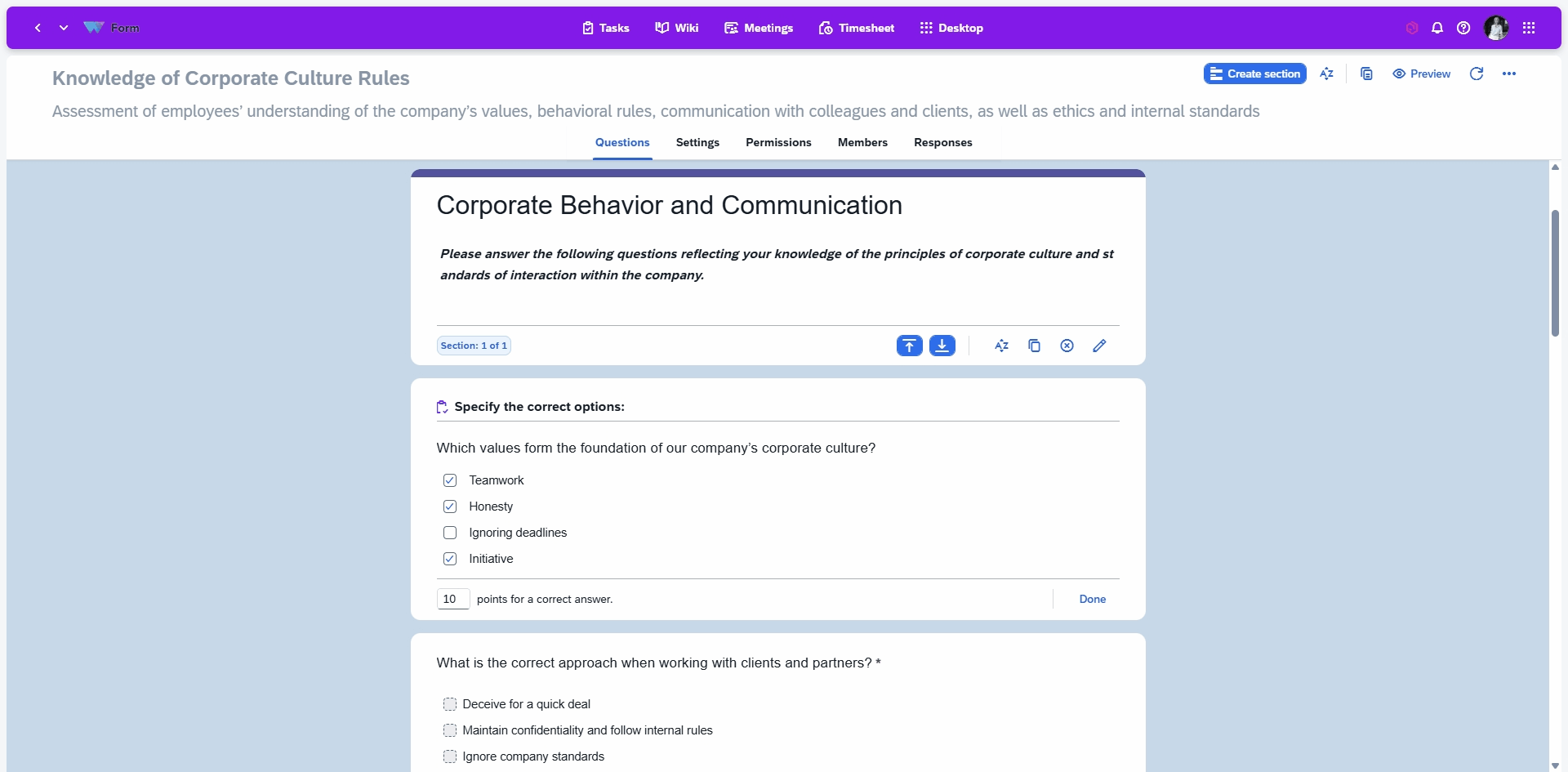 Access-Settings Flexible form access settings for controlling link-based access, limiting submissions, and enabling question editing to create fully customizable surveys and polls.