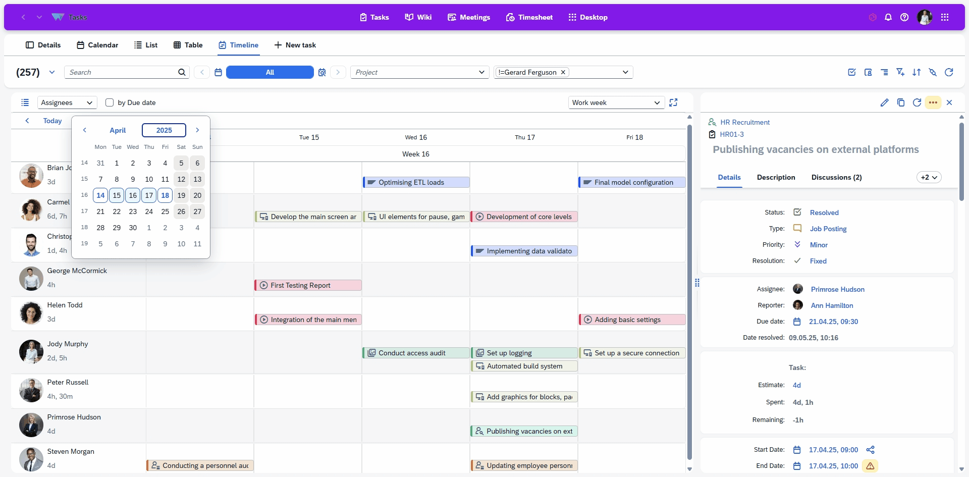 Feedback Task feedback and ratings system for evaluating work quality, clarity, deadlines and execution. Collect structured feedback from task creators and performers to improve collaboration, performance insights and future task planning.